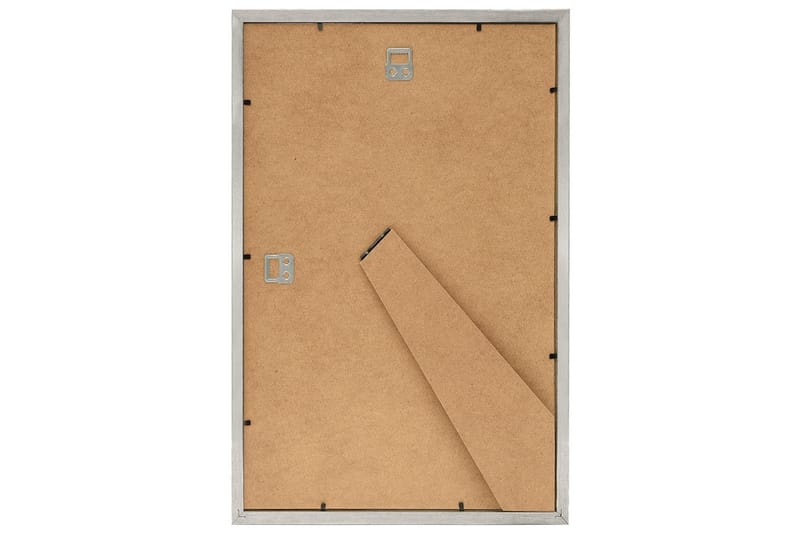 Fotoramar 5 st för vägg eller bord silver 70x90 cm MDF - Inredning & dekor - Väggdekor - Ramar - Fotoram
