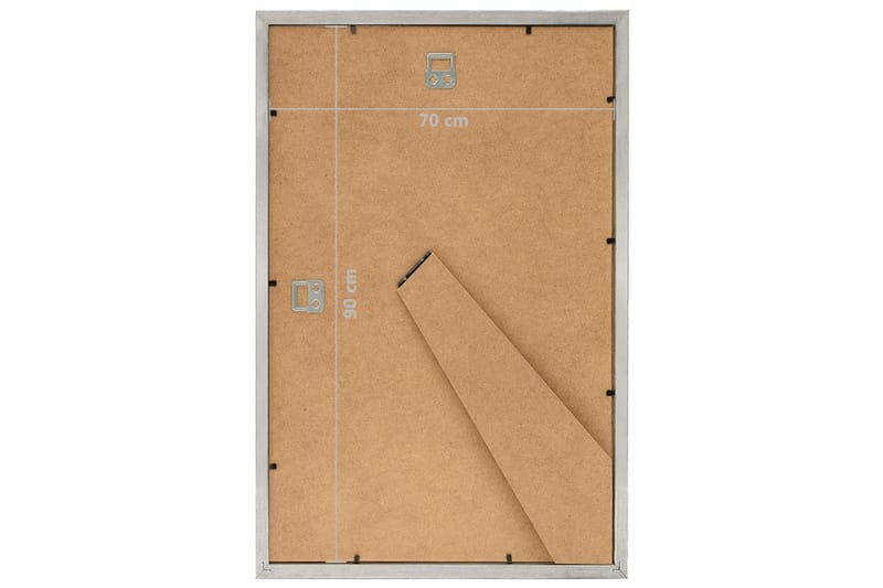 Fotoramar 5 st för vägg eller bord silver 70x90 cm MDF - Inredning & dekor - Väggdekor - Ramar - Fotoram