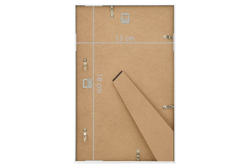 Fotoramar 5 st för vägg eller bord vit 13x18 cm MDF - Inredning & dekor - Väggdekor - Ramar - Fotoram