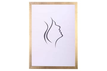 GALANT Fotoram 40x50 cm Plexiglas Guld