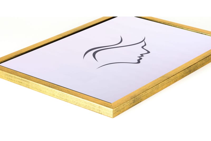 GALANT Fotoram 50x70 cm Plexiglas Guld - Inredning & dekor - Väggdekor - Ramar - Fotoram