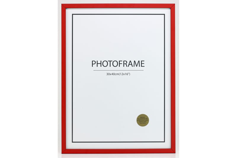 LUNDLARSEN Fotoram 70x100 cm Röd - Inredning & dekor - Väggdekor - Ramar - Fotoram