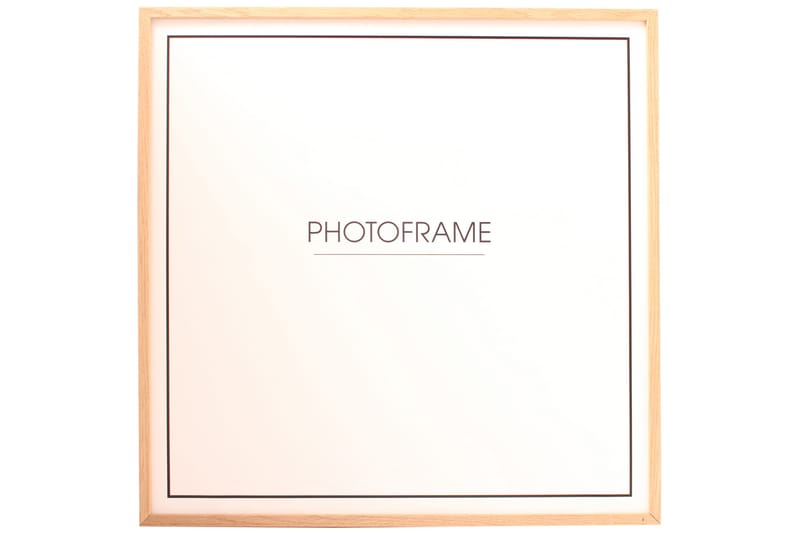 OSLO Fotoram 70x70 cm Plexiglas Ek - Inredning & dekor - Väggdekor - Ramar - Fotoram