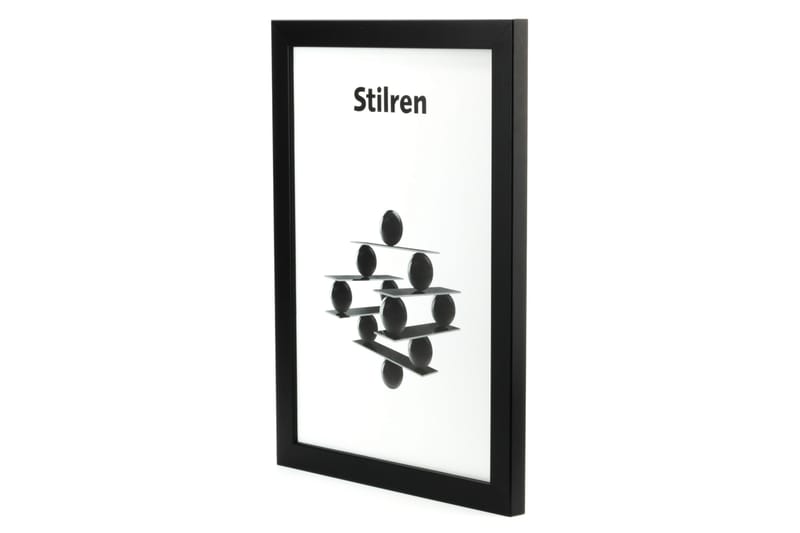 STILREN Fotoram 50x70 cm Plexiglas Svart - Fotoram