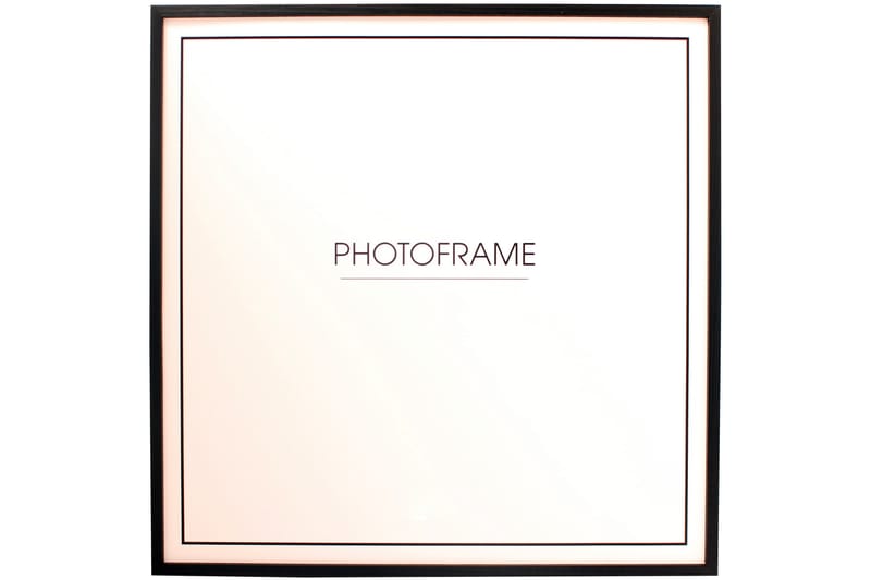 OSLO Fotoram 70x70 cm Plexiglas Svart - Fotoram