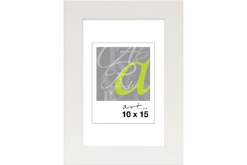 TRENDLINE Tavelram 10x15 cm MDF Vit