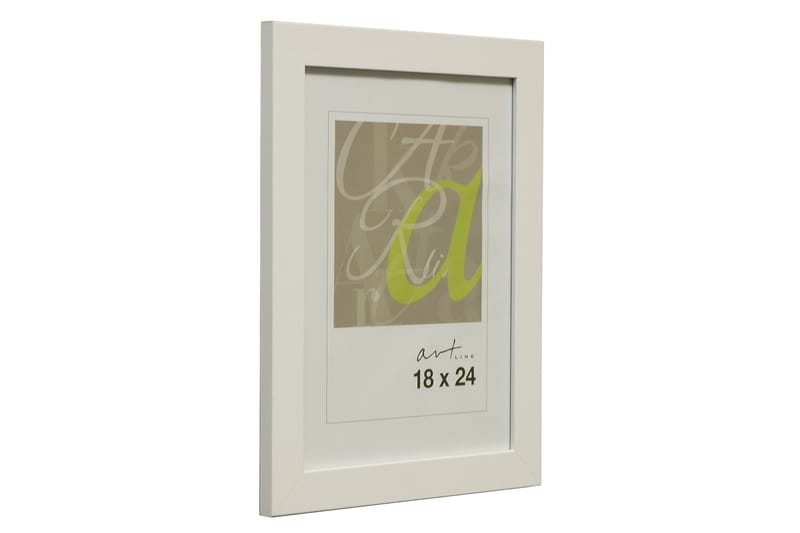 TRENDLINE Tavelram MDF 18x24 Vit - Inredning & dekor - Väggdekor - Ramar - Poster ram