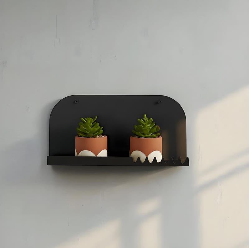 Serion Vägghylla 31 cm - Svart - Förvaring - Köksförvaring - Kökshylla