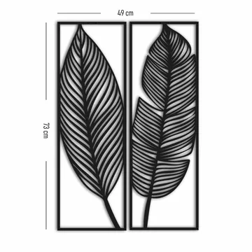 Decorative Metal Wall Accessory 24x73 - Inredning & dekor - Väggdekor - Skyltar - Plåtskylt