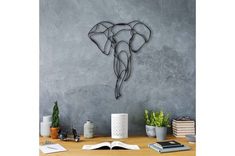 Decorative Metal Wall Accessory 52x41 - Inredning & dekor - Väggdekor - Skyltar - Plåtskylt