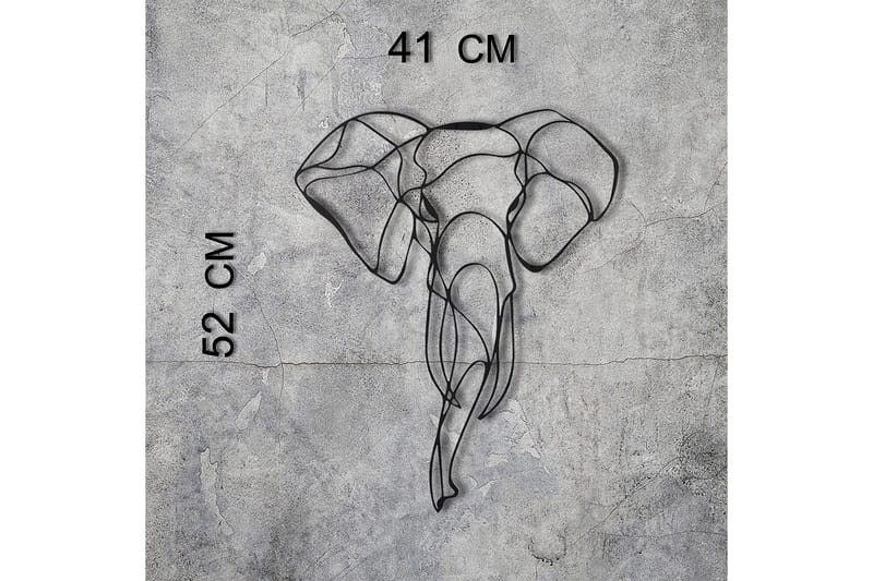 Decorative Metal Wall Accessory 52x41 - Inredning & dekor - Väggdekor - Skyltar - Plåtskylt