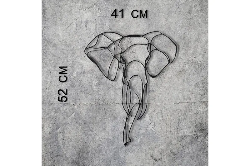 Decorative Metal Wall Accessory 52x41 - Inredning & dekor - Väggdekor - Skyltar - Plåtskylt