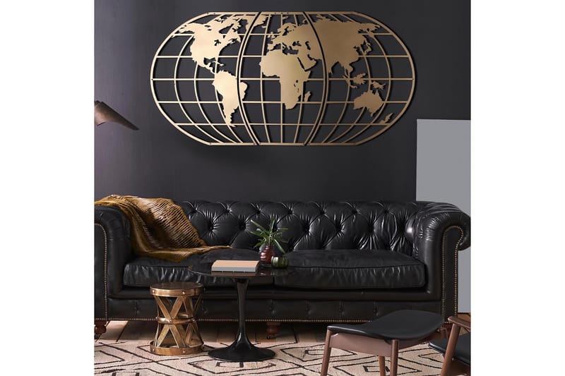 Decorative Metal Wall Accessory 60x120 - Inredning & dekor - Väggdekor - Skyltar - Plåtskylt