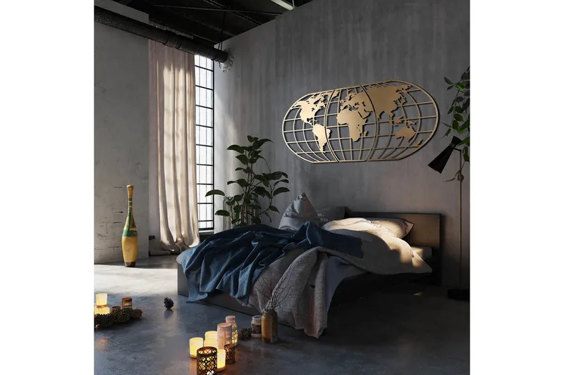 Decorative Metal Wall Accessory 60x120 - Inredning & dekor - Väggdekor - Skyltar - Plåtskylt