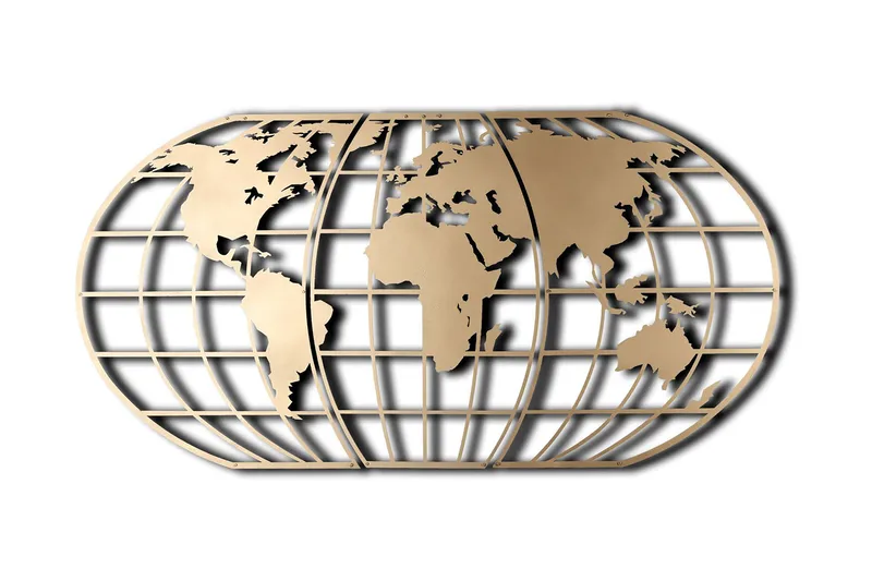 Decorative Metal Wall Accessory 60x120