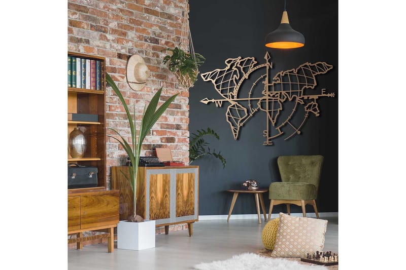 Decorative Metal Wall Accessory 65x95 - Inredning & dekor - Väggdekor - Skyltar - Plåtskylt