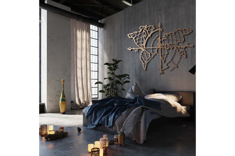 Decorative Metal Wall Accessory 65x95 - Inredning & dekor - Väggdekor - Skyltar - Plåtskylt