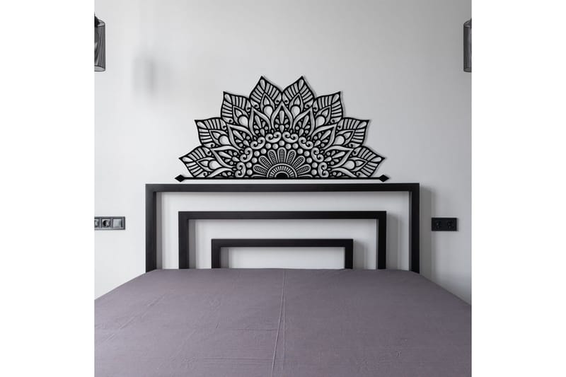 Afra Väggdekor - Svart - Inredning & dekor - Väggdekor - Skyltar - Plåtskylt