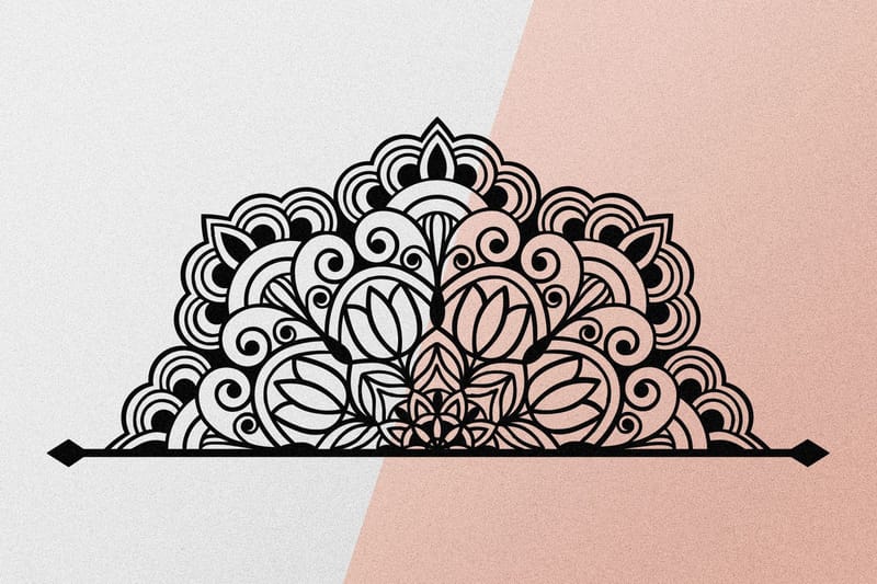 Almero Väggdekor - Svart - Inredning & dekor - Väggdekor - Skyltar - Plåtskylt