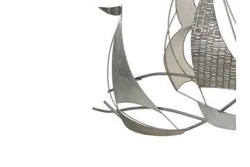 Americium Väggdekoration - Silver - Inredning & dekor - Väggdekor - Skyltar - Plåtskylt