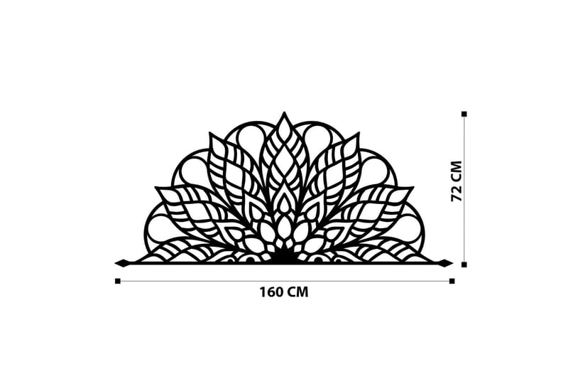 Amor Väggdekor - Svart - Inredning & dekor - Väggdekor - Skyltar - Plåtskylt