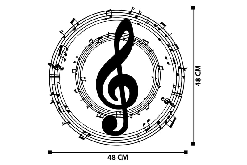Arrakis Väggdekor - Svart - Inredning & dekor - Väggdekor - Skyltar - Plåtskylt