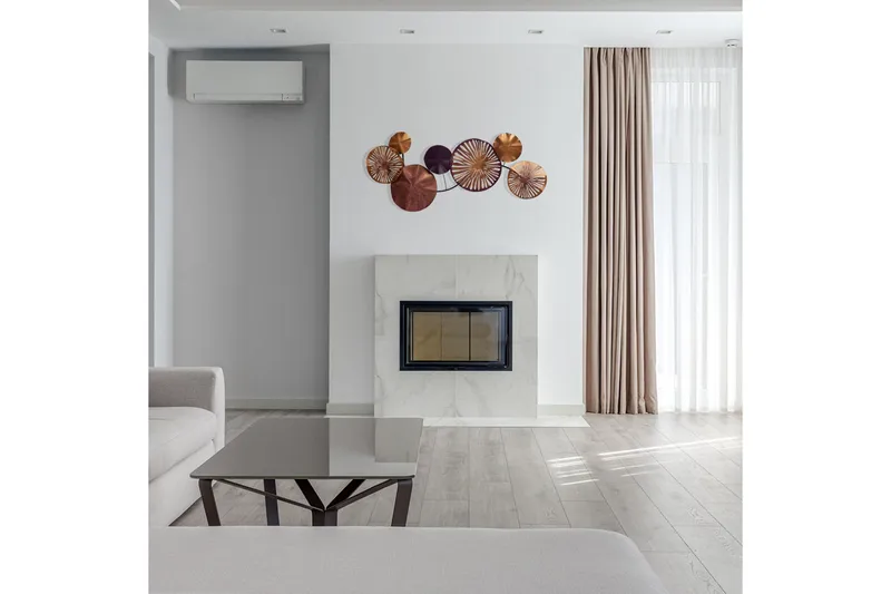 Astrid 2 Väggdekor - Lila/Guld - Inredning & dekor - Väggdekor - Skyltar - Plåtskylt