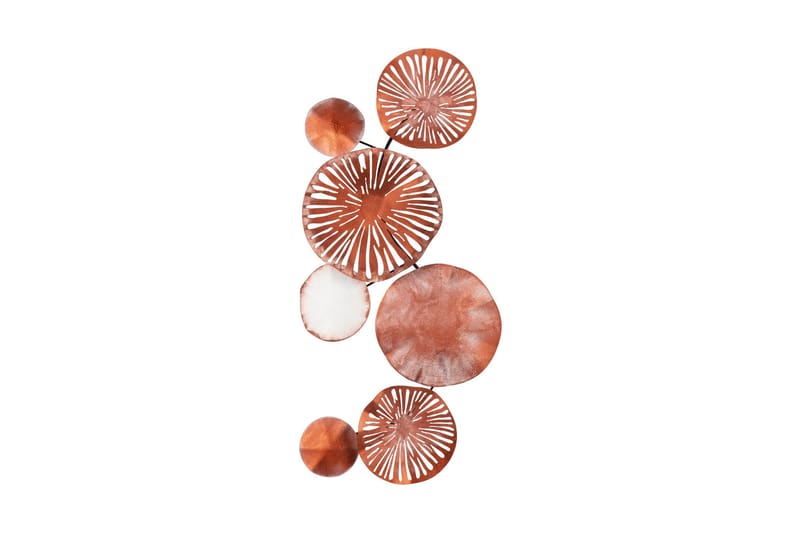 Astrid 4 Väggdekor - Orange - Inredning & dekor - Väggdekor - Skyltar - Plåtskylt