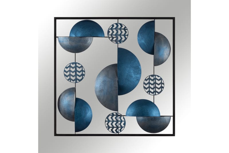 Aurora 5 Väggdekor - Blå - Inredning & dekor - Väggdekor - Skyltar - Plåtskylt