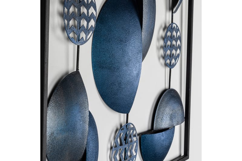 Aurora 5 Väggdekor - Blå - Inredning & dekor - Väggdekor - Skyltar - Plåtskylt