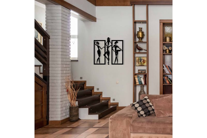 Aurora Väggdekor - Svart - Inredning & dekor - Väggdekor - Skyltar - Plåtskylt