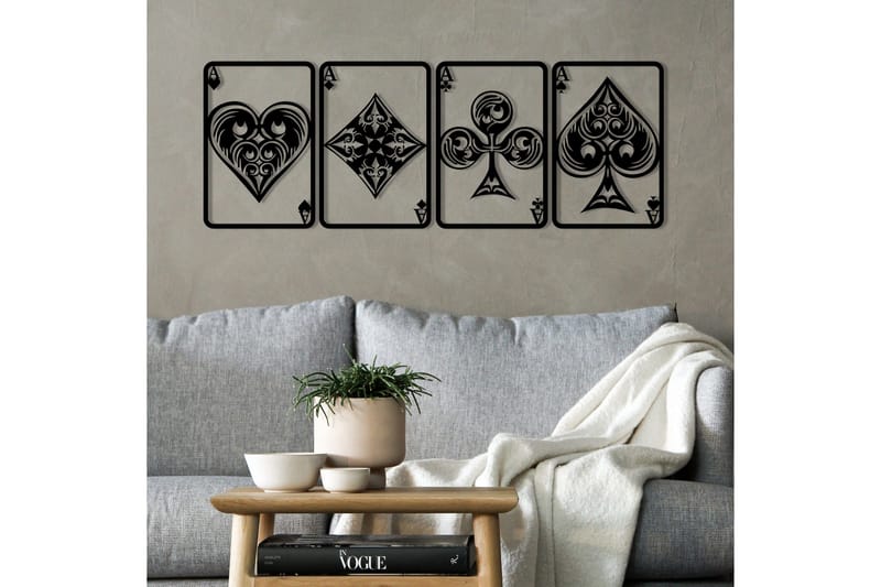 Bedbin Väggdekor - Svart - Inredning & dekor - Väggdekor - Skyltar - Plåtskylt