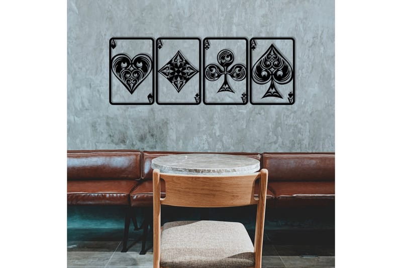 Bedbin Väggdekor - Svart - Inredning & dekor - Väggdekor - Skyltar - Plåtskylt