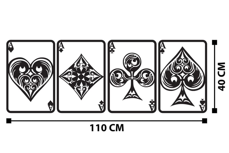 Bedbin Väggdekor - Svart - Inredning & dekor - Väggdekor - Skyltar - Plåtskylt