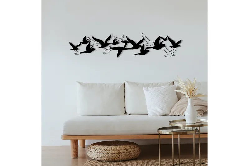 Bellissimo Väggdekor - Svart - Inredning & dekor - Väggdekor - Skyltar - Plåtskylt