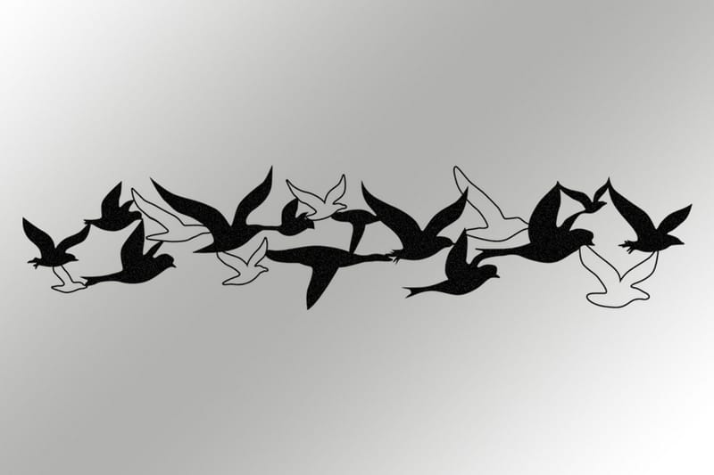 Bellissimo Väggdekor - Svart - Inredning & dekor - Väggdekor - Skyltar - Plåtskylt