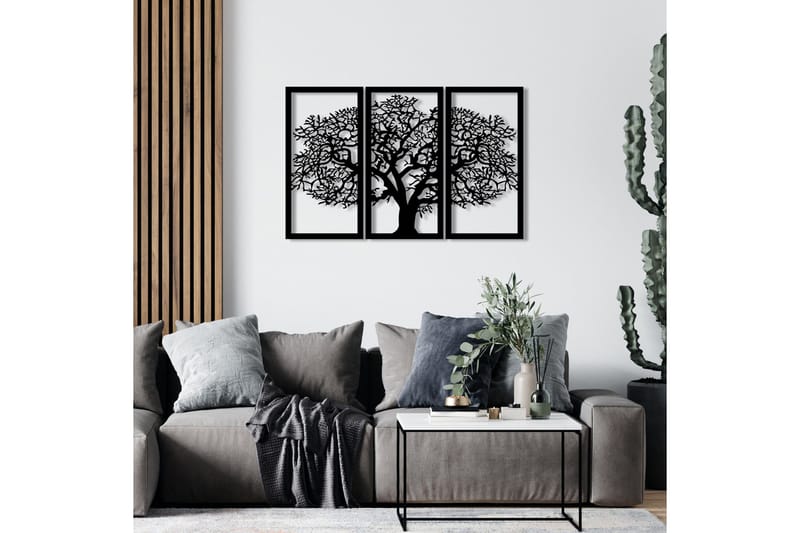 Berceste 2 Väggdekor - Svart - Inredning & dekor - Väggdekor - Skyltar - Plåtskylt