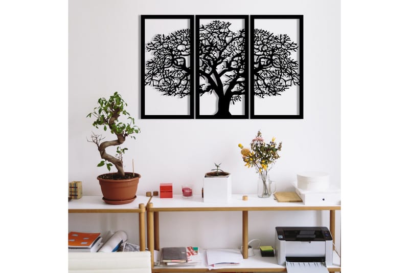 Berceste 2 Väggdekor - Svart - Inredning & dekor - Väggdekor - Skyltar - Plåtskylt