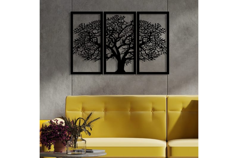 Berceste 2 Väggdekor - Svart - Inredning & dekor - Väggdekor - Skyltar - Plåtskylt