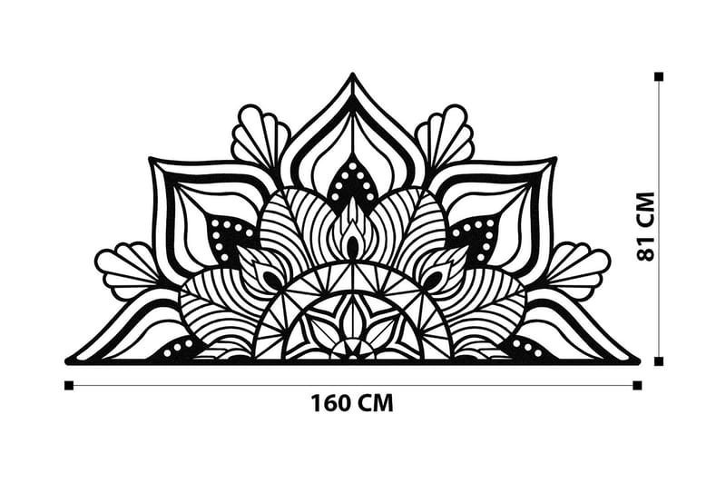 Berceste Väggdekor - Svart - Inredning & dekor - Väggdekor - Skyltar - Plåtskylt