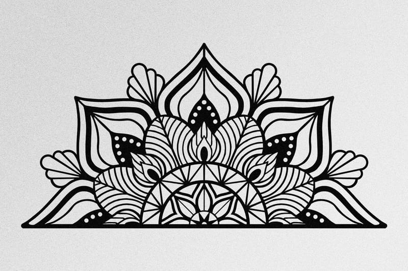 Berceste Väggdekor - Svart - Inredning & dekor - Väggdekor - Skyltar - Plåtskylt