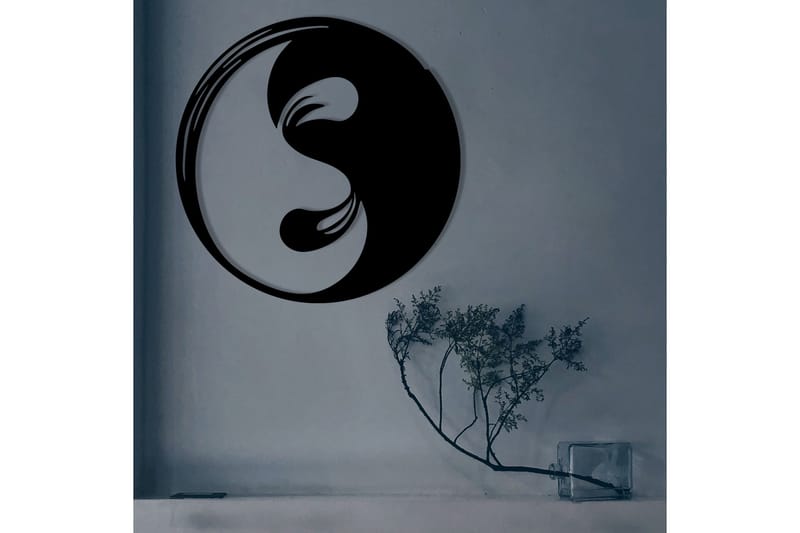 Boni Väggdekor - Svart - Inredning & dekor - Väggdekor - Skyltar - Plåtskylt