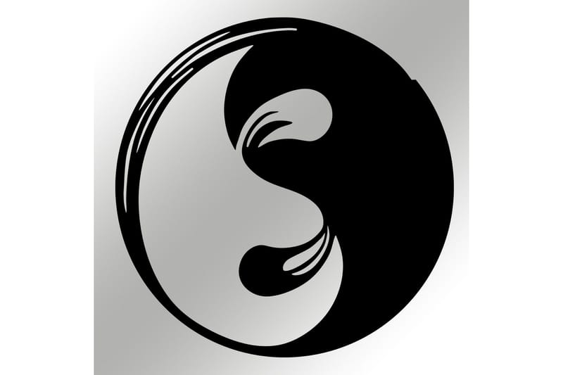 Boni Väggdekor - Svart - Inredning & dekor - Väggdekor - Skyltar - Plåtskylt