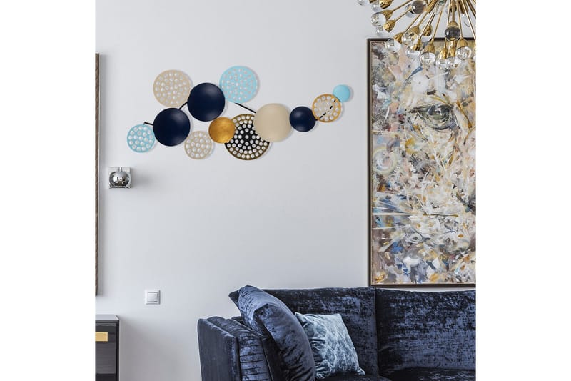 Bronte Väggdekor - Flerfärgad - Inredning & dekor - Väggdekor - Skyltar - Plåtskylt