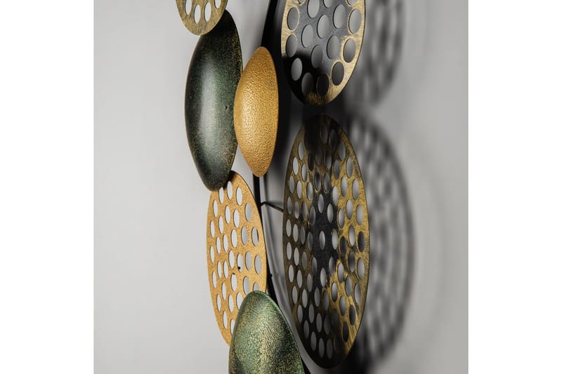 Bronte - Väggdekor - Orange/Grön - Inredning & dekor - Väggdekor - Skyltar - Plåtskylt