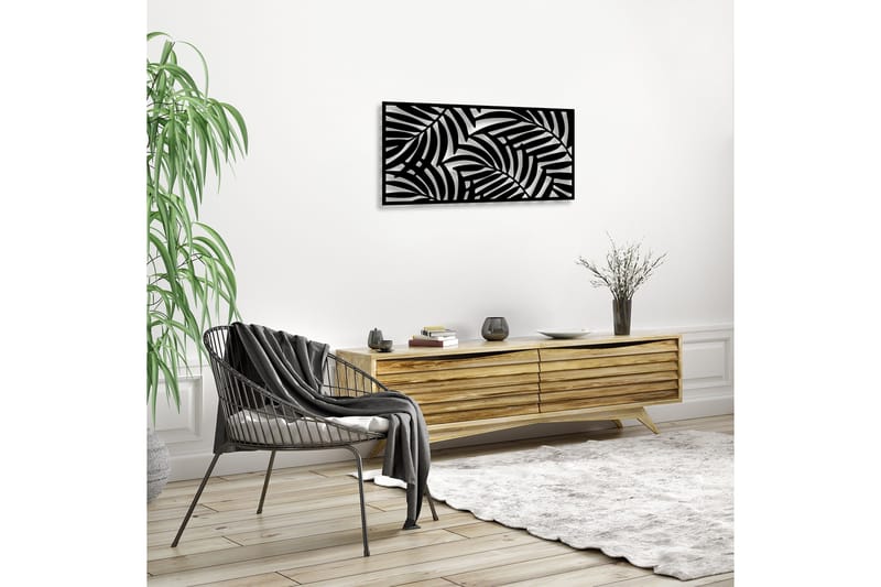 Decorative Panel 4 - Väggdekor - Svart - Inredning & dekor - Väggdekor - Skyltar - Plåtskylt