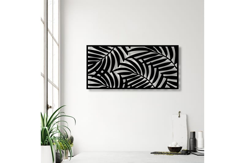 Decorative Panel 4 - Väggdekor - Svart - Inredning & dekor - Väggdekor - Skyltar - Plåtskylt