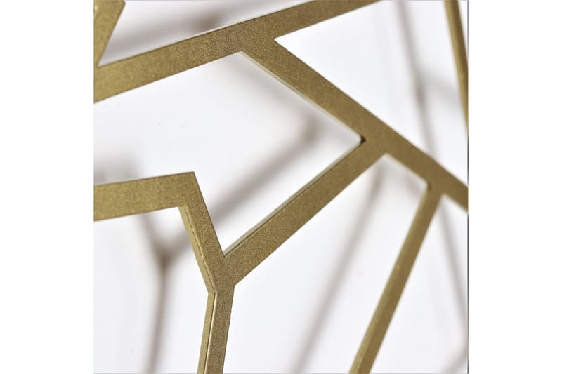 Dekorativ Väggaccessoar - Guld - Inredning & dekor - Väggdekor - Skyltar - Plåtskylt