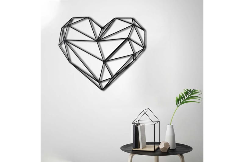 Dekorativ Väggaccessoar - Svart - Inredning & dekor - Väggdekor - Skyltar - Plåtskylt