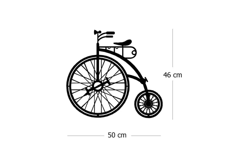 Dekorativ Väggaccessoar - Svart - Inredning & dekor - Väggdekor - Skyltar - Plåtskylt